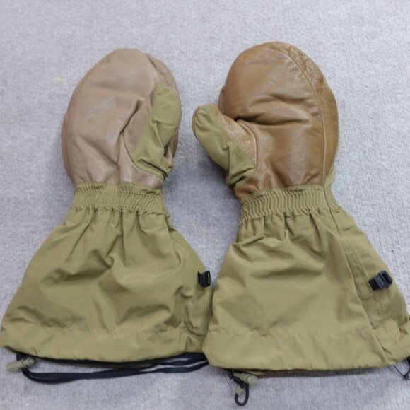 Outdoor Research Mitts Medium Beige Firebrand Gore-tex Lined Extreme Cold Weathe - Picture 2 of 8